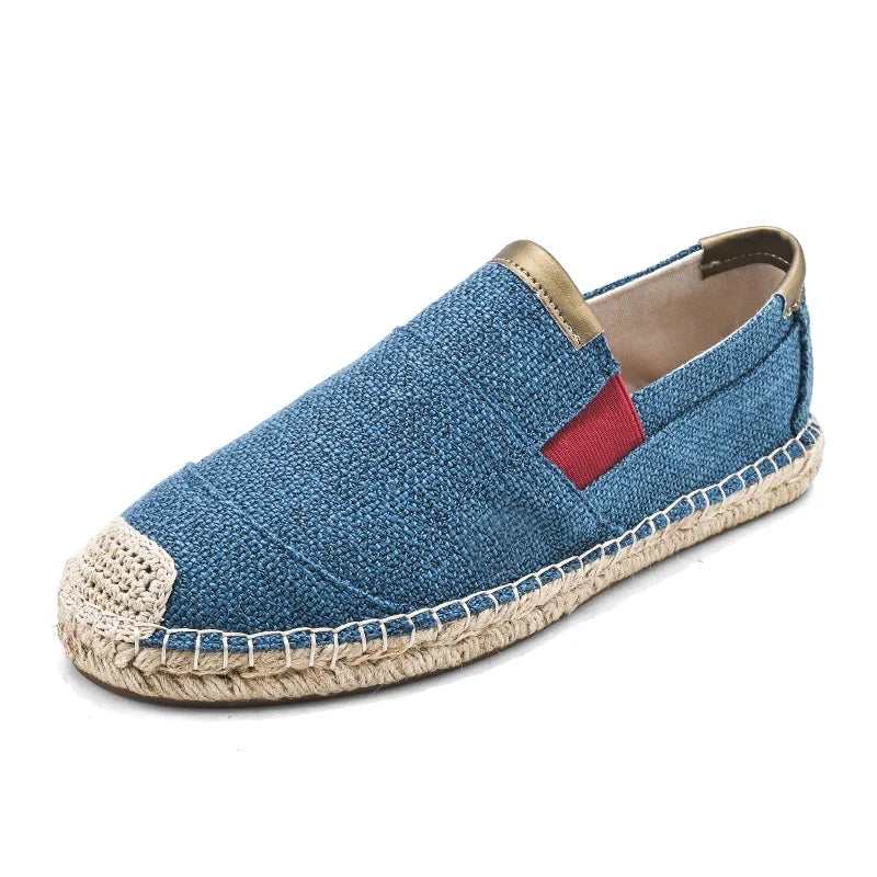 Handgefertigte gewebte Espadrilles