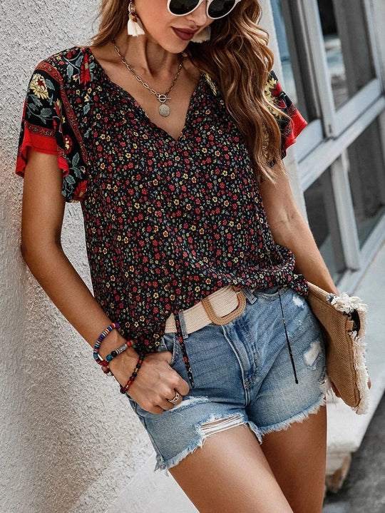 Summer Boho Blouse for Women