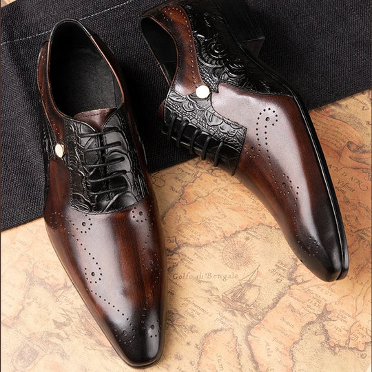 Brogue shoes for men for wedding 