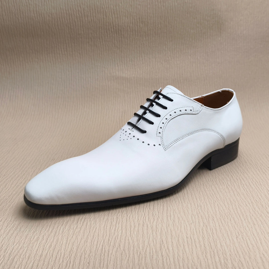 White Wedding Oxford Brogues 