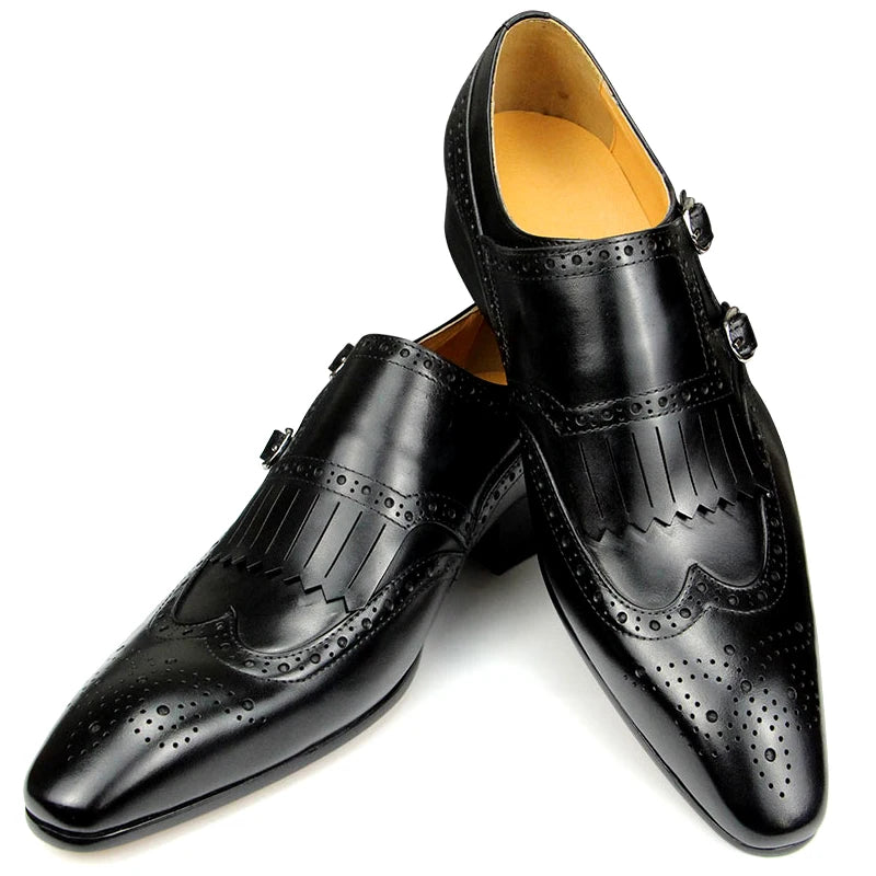 Luxe leather shoes for men 