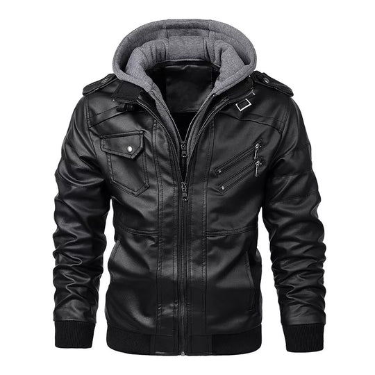 Herbst Casual Biker Jacke