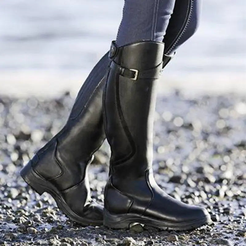 Orthopedic riding boots for women