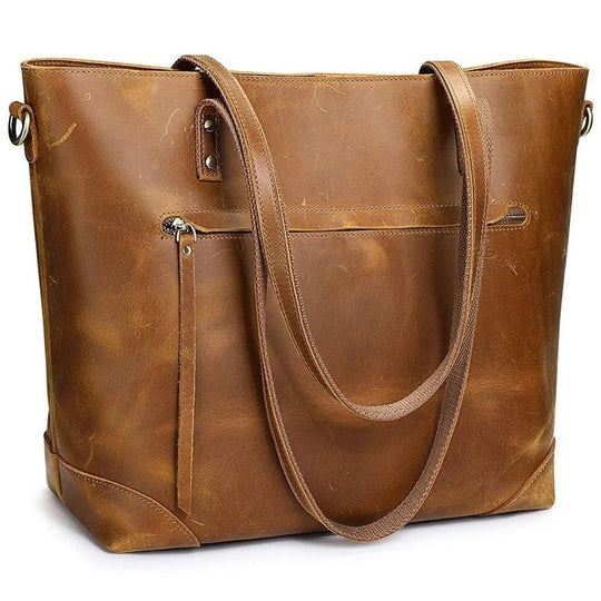 Vintage-Tasche aus Leder