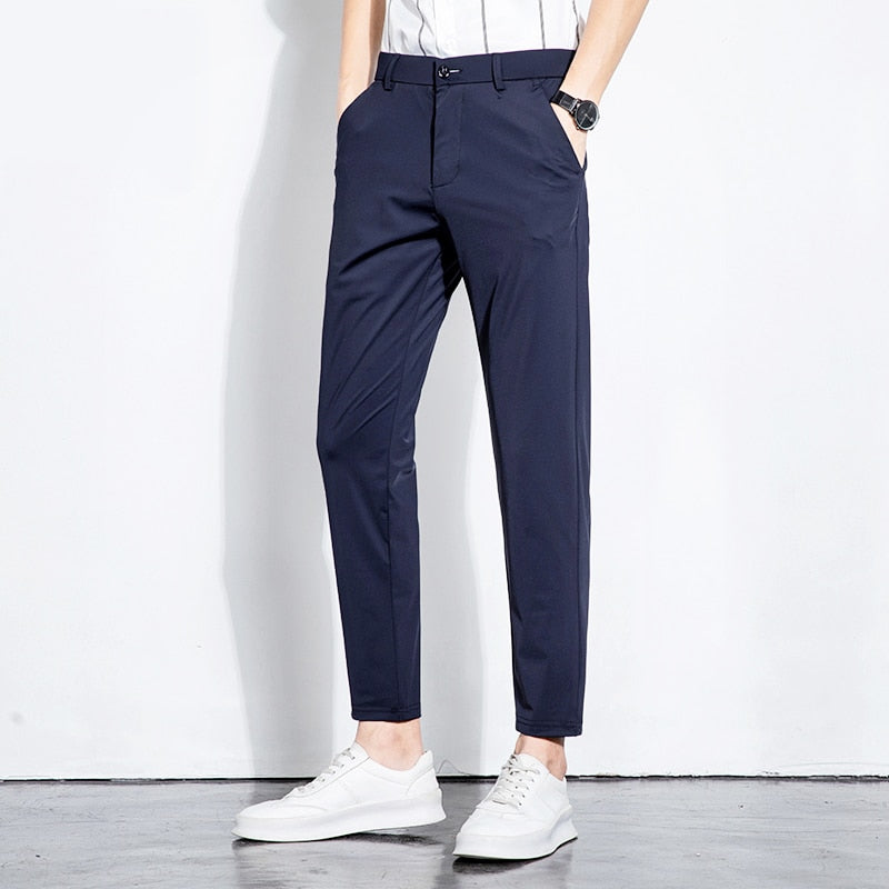 Comfortable cut chinos for men