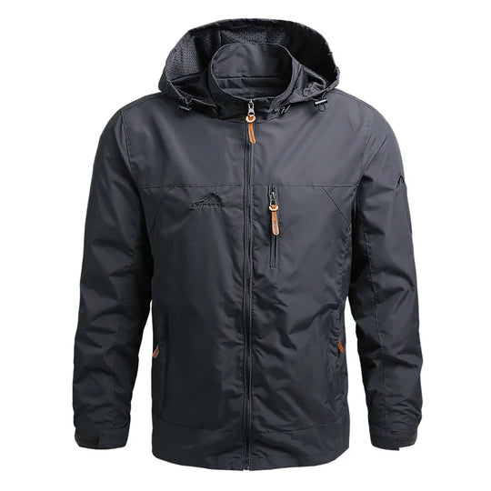 Tactical Waterproof Hooded Windbreaker für Männer