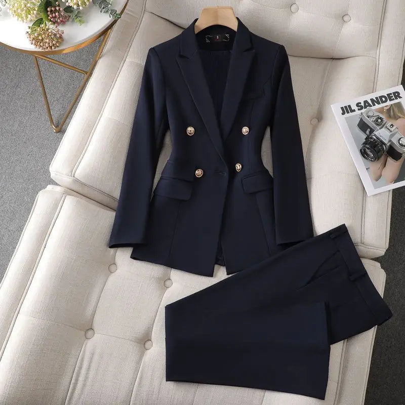 women's blazer &amp; pants set