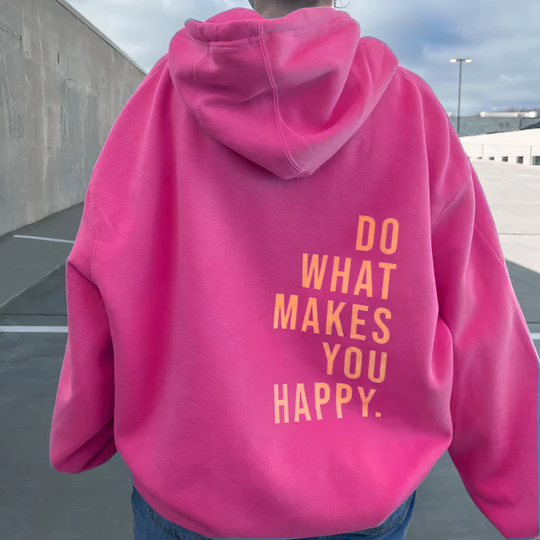 Stylischer Hoodie in Übergröße für Frauen