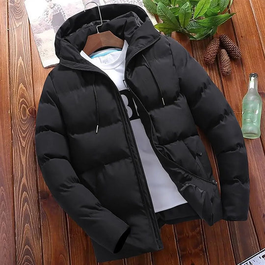 Casual Thick Hooded Puffer Jacket 