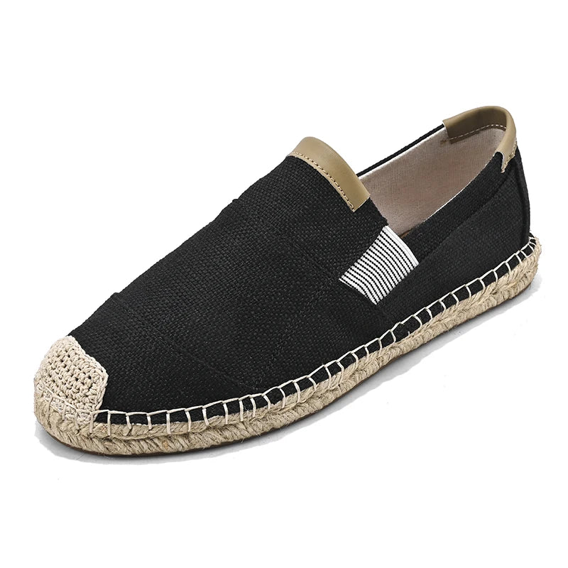 Handgefertigte gewebte Espadrilles