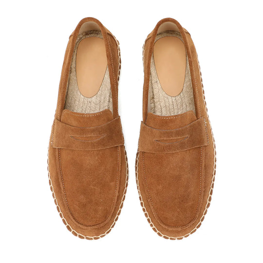 Espadrille-Loafer aus Wildleder