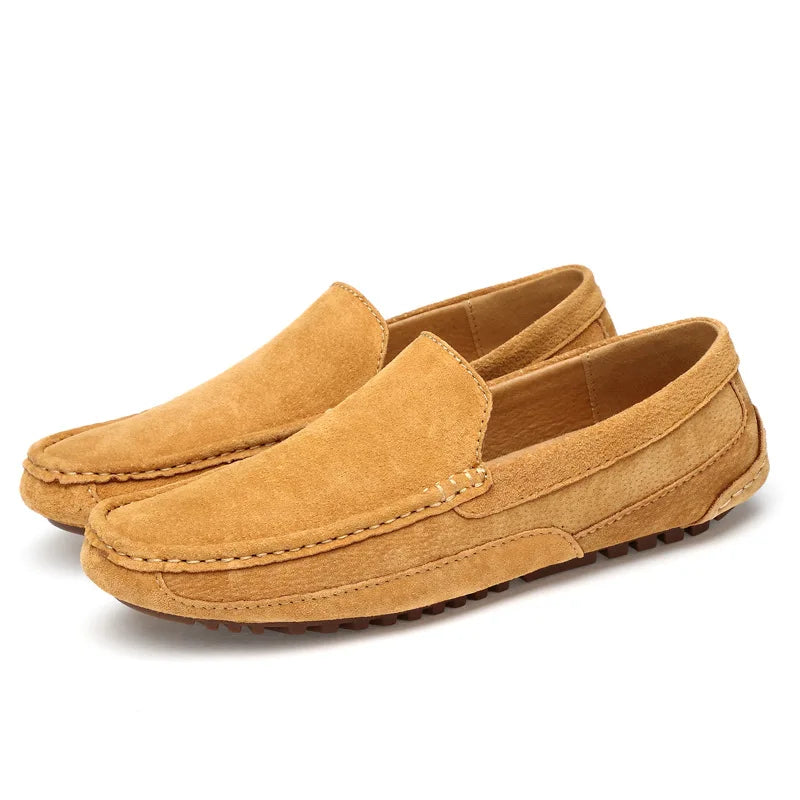 Suede Luxury Loafers for Men