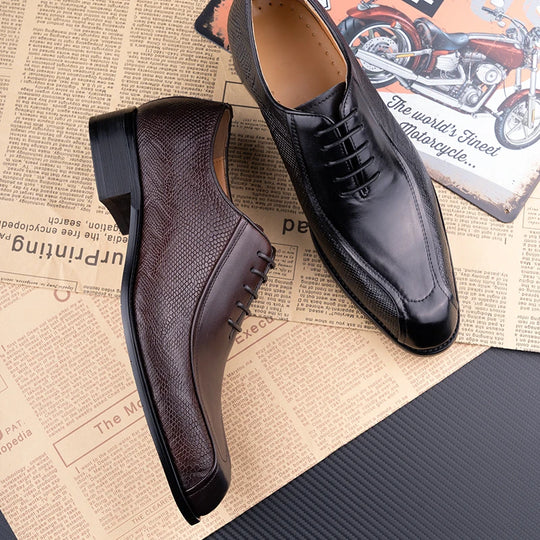 Elegant handmade formal men's shoes 