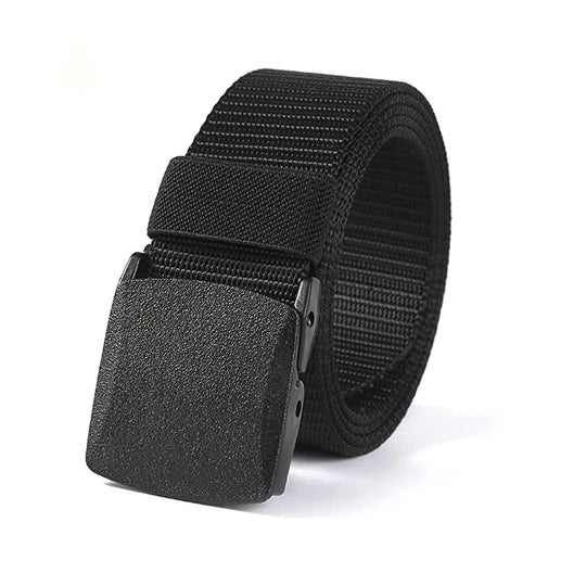 nylon belt with automatic buckle