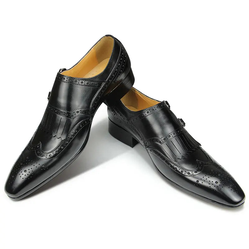 Luxe leather shoes for men 