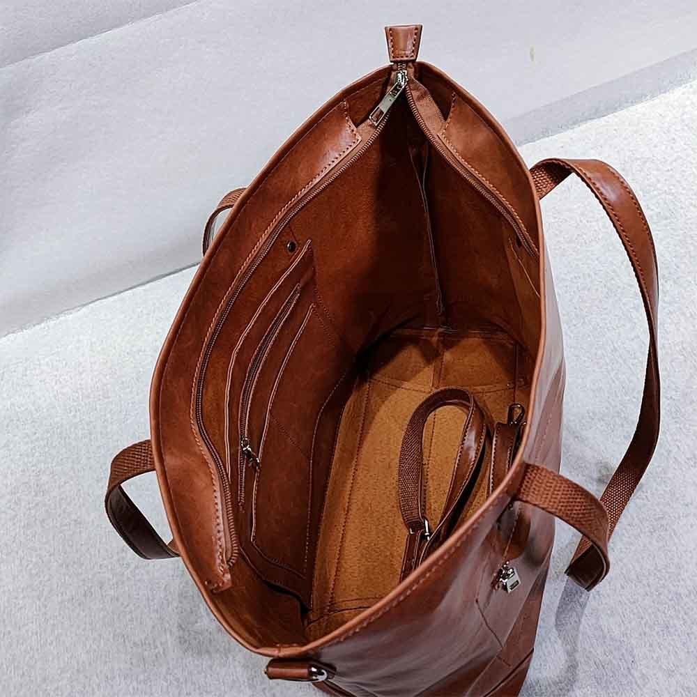 Vintage-Tasche aus Leder