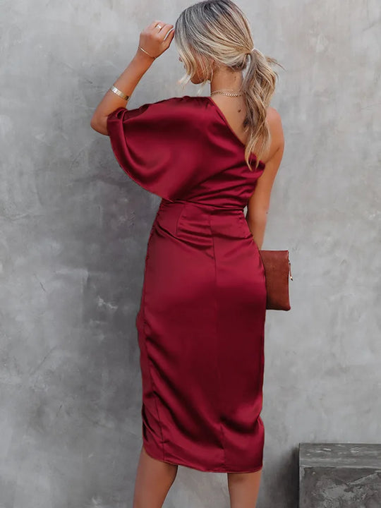 Elegant silk dress for women