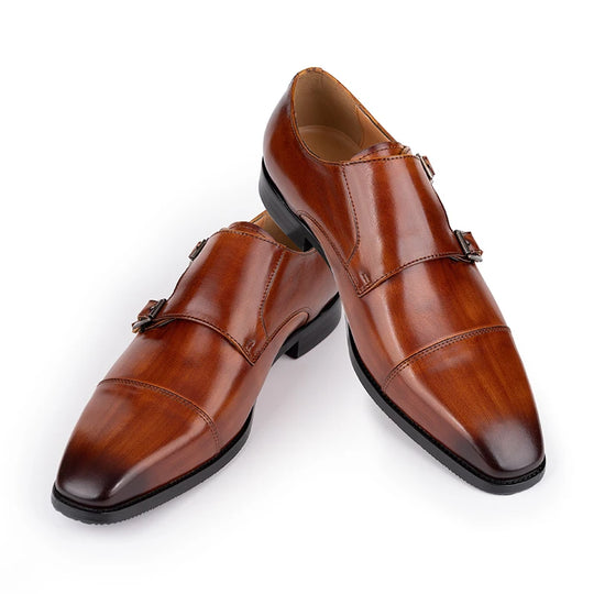 Men's Oxford Shoes with Pointed Toe 