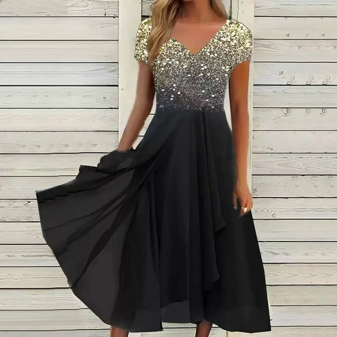 evening sequin dress for women