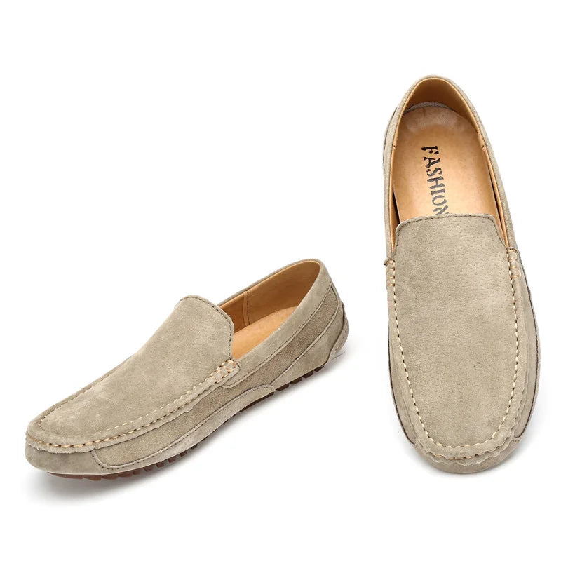 Suede Luxury Loafers for Men