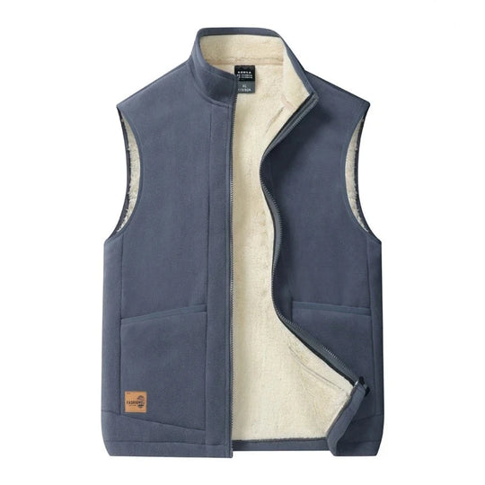 Luxurious heated thermal vest