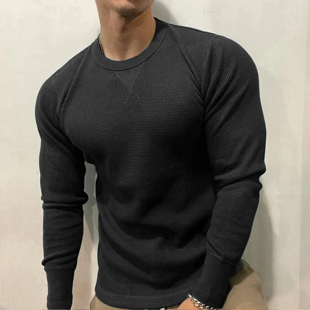 Herren Baumwollstrickpullover