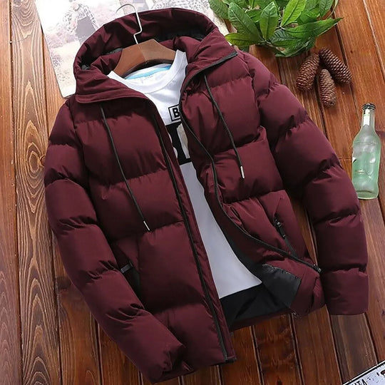 Casual Thick Hooded Puffer Jacket 