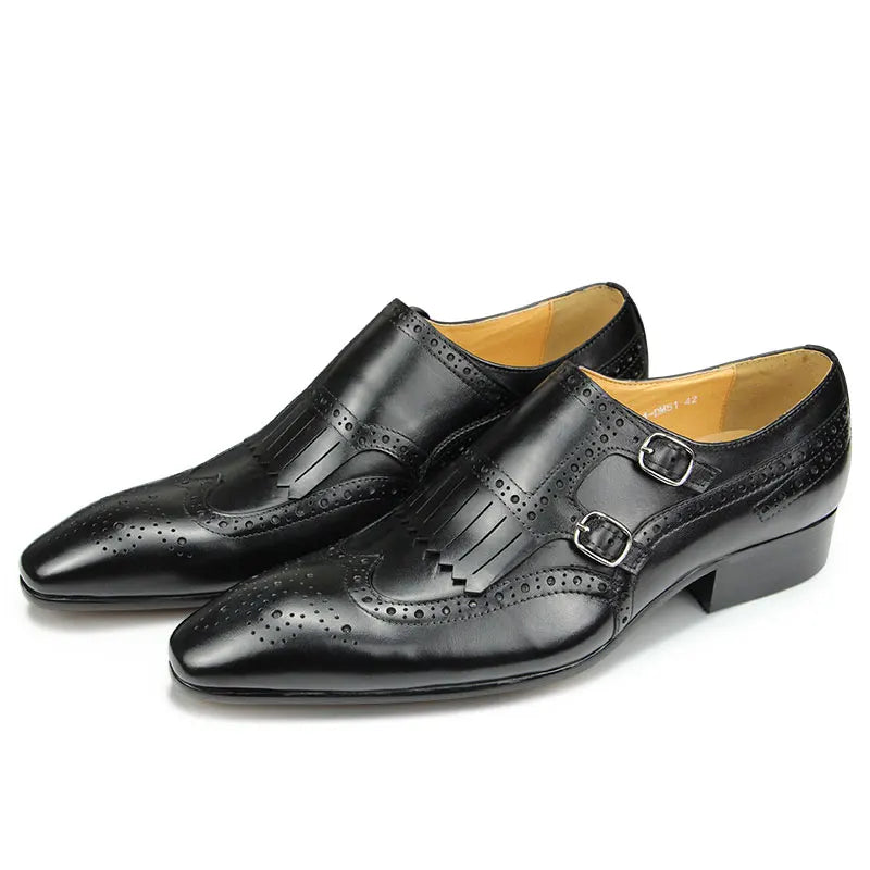 Luxe leather shoes for men 