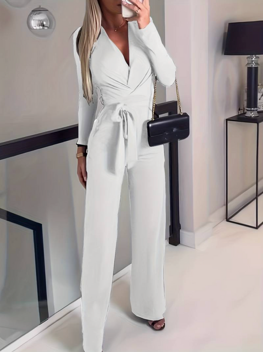 Elegant long-sleeved overall