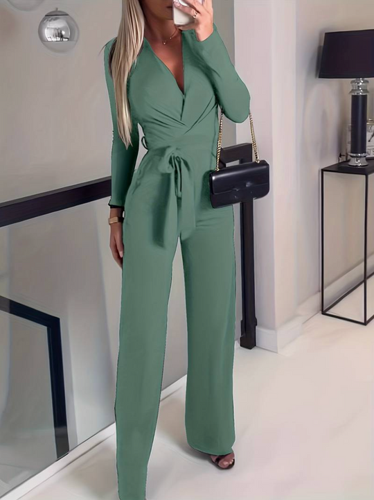 Elegant long-sleeved overall