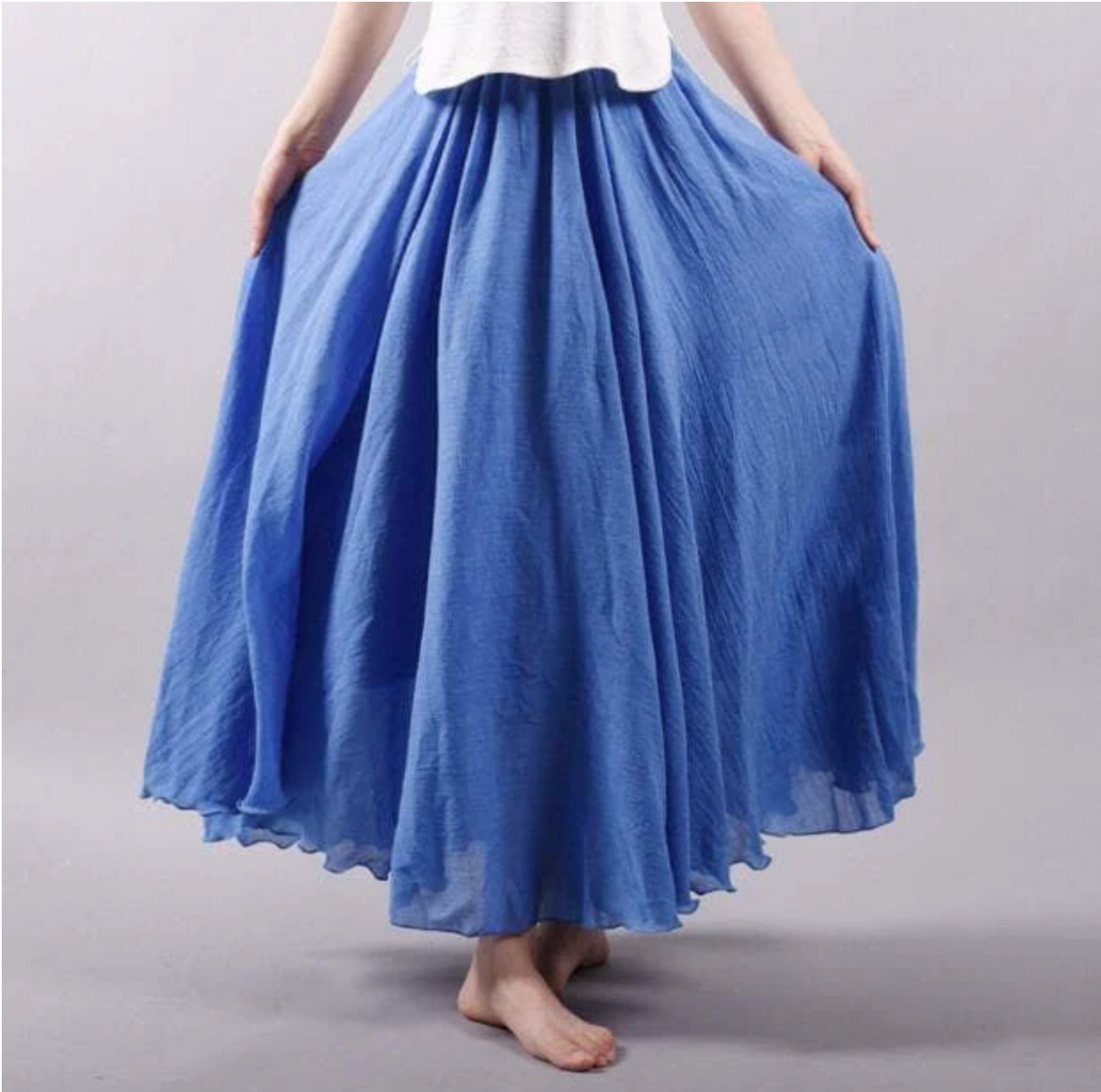 Women's Bohemian Style Maxi Skirt