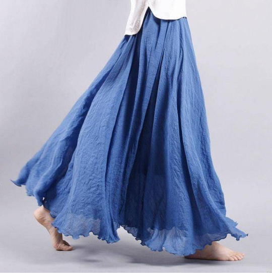 Women's Bohemian Style Maxi Skirt