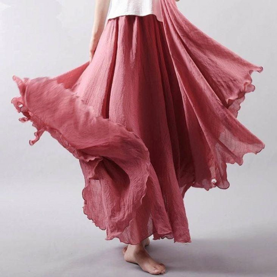 Women's Bohemian Style Maxi Skirt