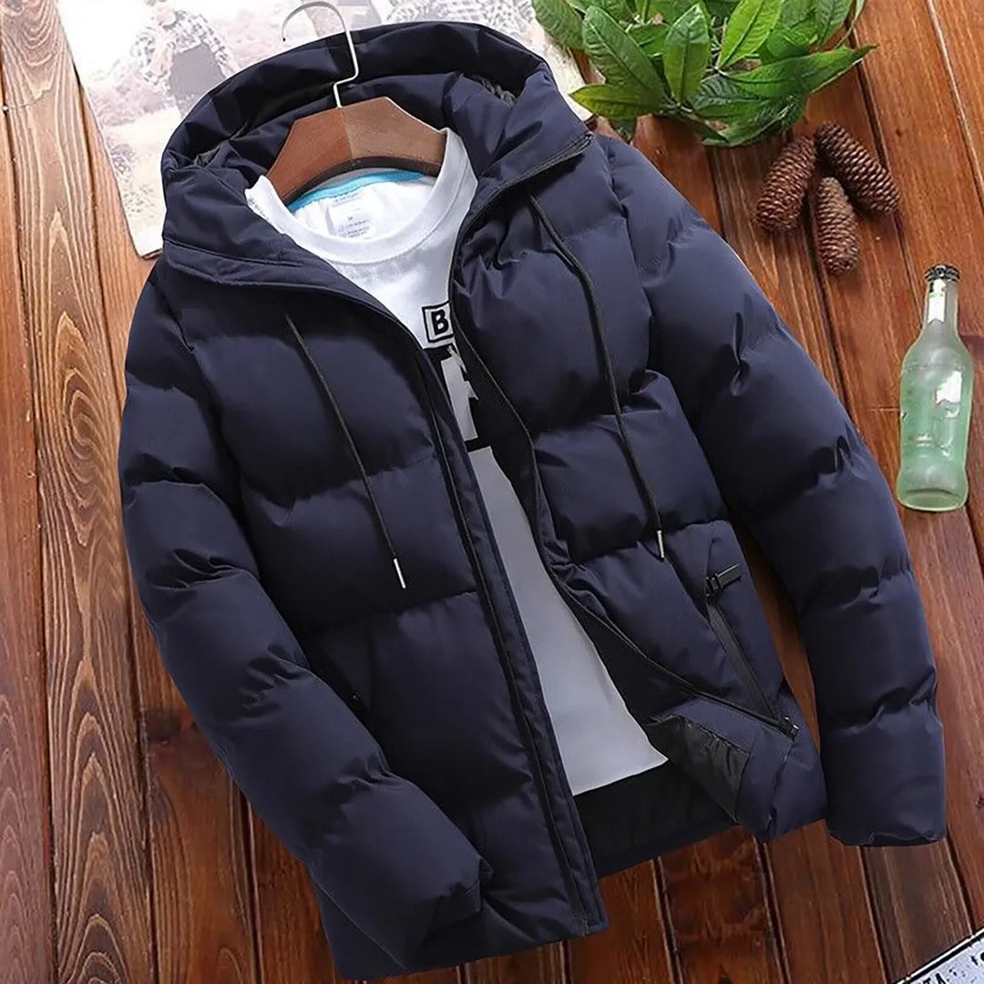 Casual Thick Hooded Puffer Jacket 