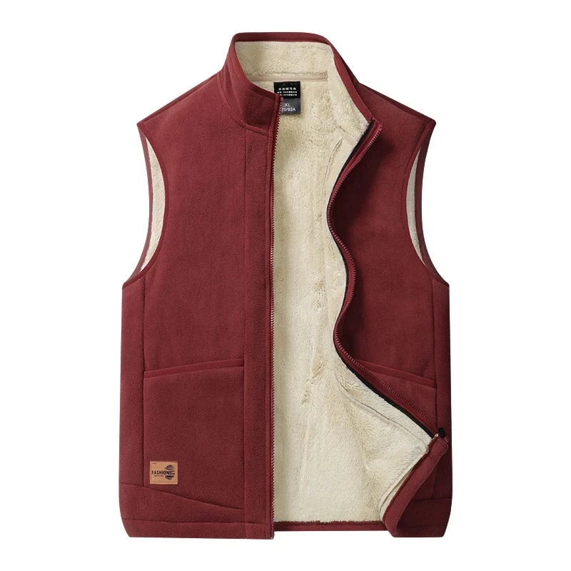 Luxurious heated thermal vest