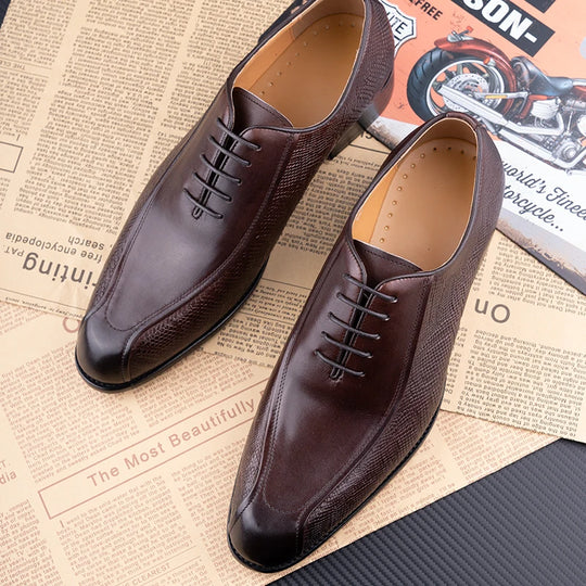 Elegant handmade formal men's shoes 