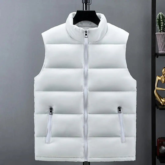 Heated padded vest for winter 