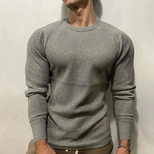 Herren Baumwollstrickpullover