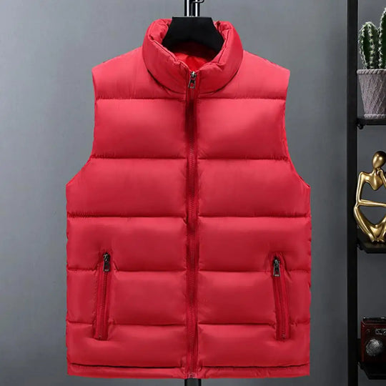 Heated padded vest for winter 