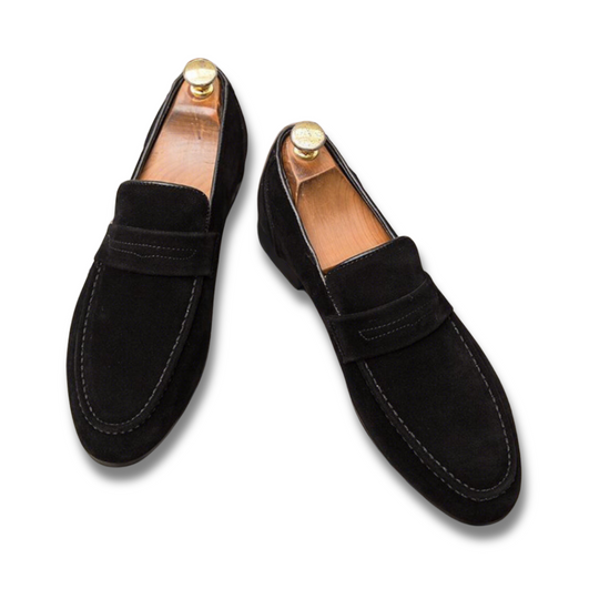 Casual Wildleder Riemen Loafers für Männer