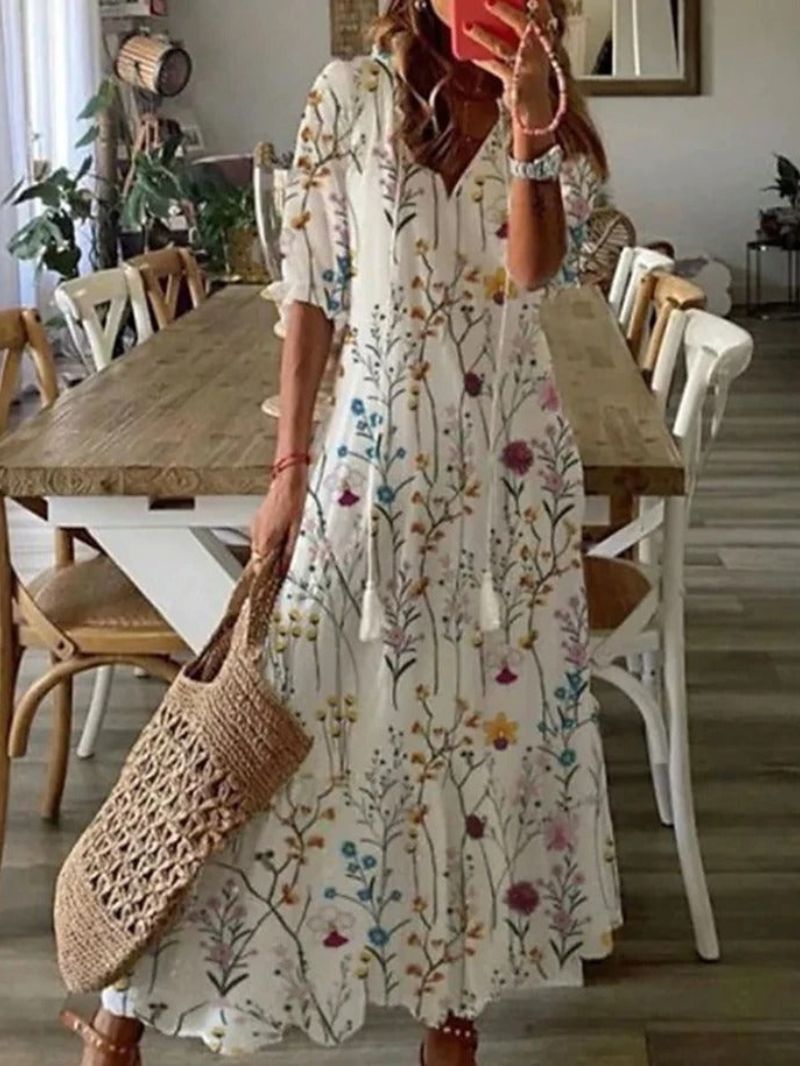 Casual Bohemian Dress