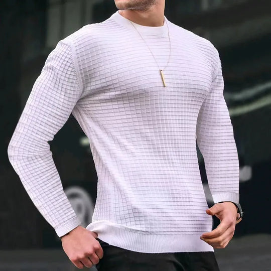 Fashionable knitted sweater for men