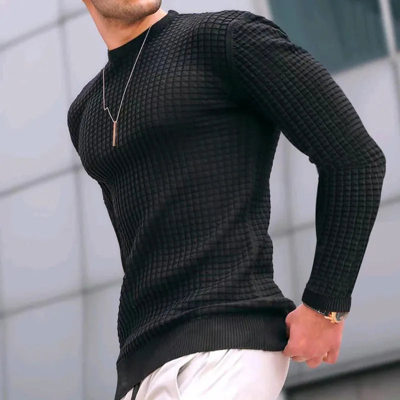 Fashionable knitted sweater for men