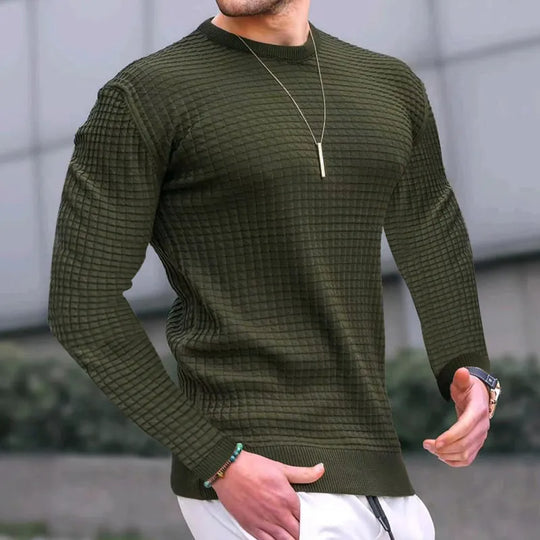 Fashionable knitted sweater for men