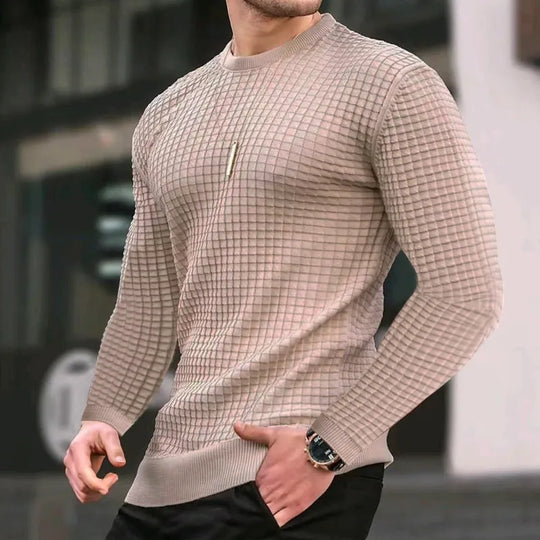 Fashionable knitted sweater for men