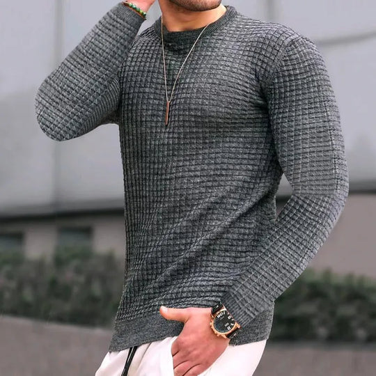 Fashionable knitted sweater for men