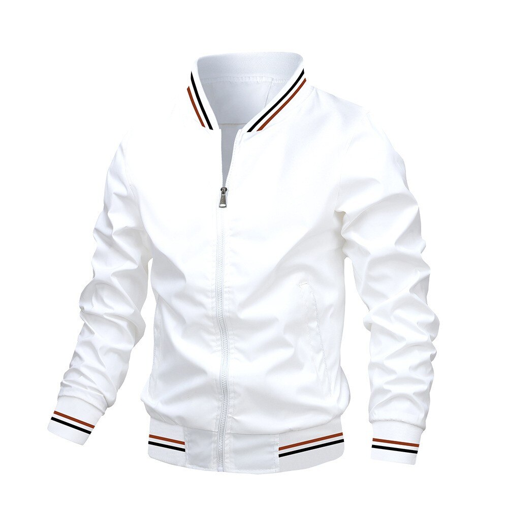 men's zip-up sports jacket