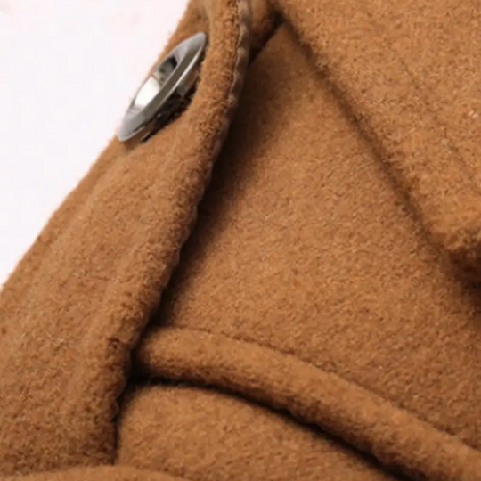 Men's winter jacket in camel