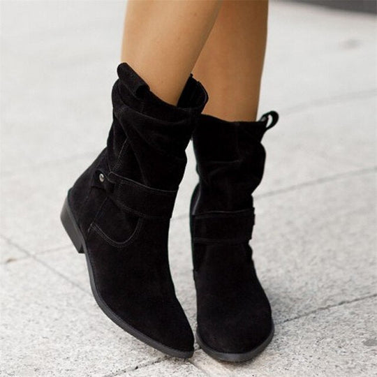 Casual Suede Boots for Women