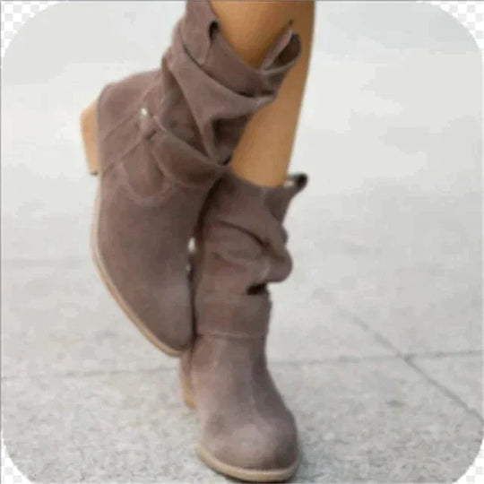 Casual Suede Boots for Women